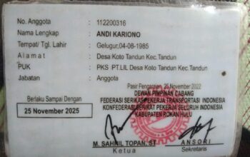 Eks Kades Koto Tandun dan Juga Ketua SPTI KSPSI Puk Koto Tandun PT LIL Memberhentikan Anggota Buruh Sepihak, Ada Apa…???