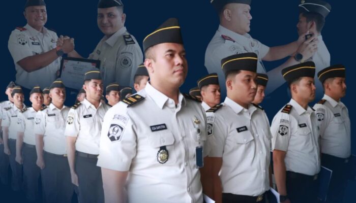 21 Pegawai Lapas Pasir Pangarayan Terima Kenaikan Pangkat, Satu Raih Penghargaan Pegawai Teladan