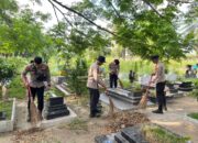 Brimob Polda Riau Gelar Karya Bakti, Tindaklanjuti Arahan Presiden Prabowo soal Gotong Royong dan Kebersihan Kota