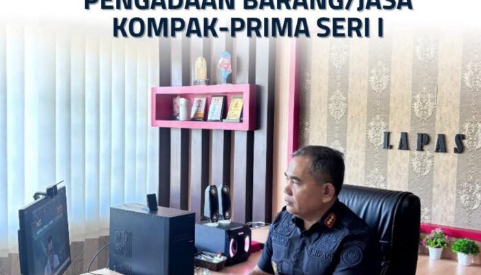 KPA, PPK, dan Staf PPK Lapas Bukittinggi Ikuti Kegiatan Community of Practice (CoP) Pengadaan Barang/Jasa
