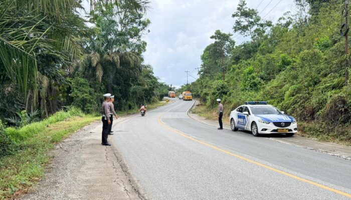 Tanpa Kemacetan dan Laka Menonjol, Polres Kuansing Sukses Amankan Arus Lebaran 2026