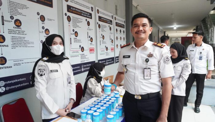 Razia Serentak dan Tes Urine Sambut HBP ke-62, Rutan Pekanbaru Tegaskan Perang Melawan Halinar
