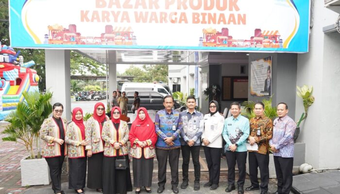 Bazar HBP ke-62 Jadi Bukti Nyata, Warga Binaan Rutan Pekanbaru Mampu Berkarya dan Mandiri