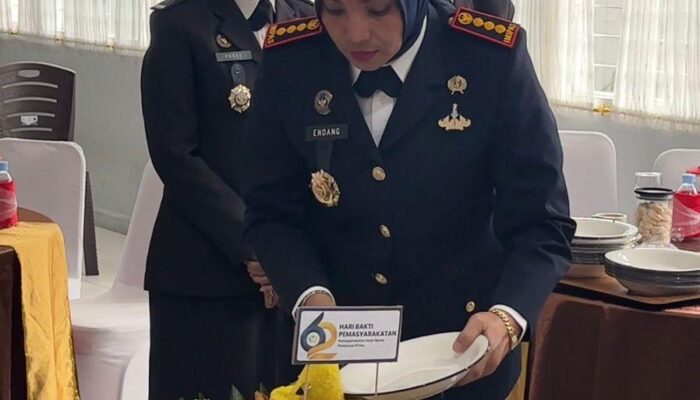 Semangat HBP ke-62, Lapas Perempuan Pekanbaru Ikuti Tasyakuran Penuh Khidmat