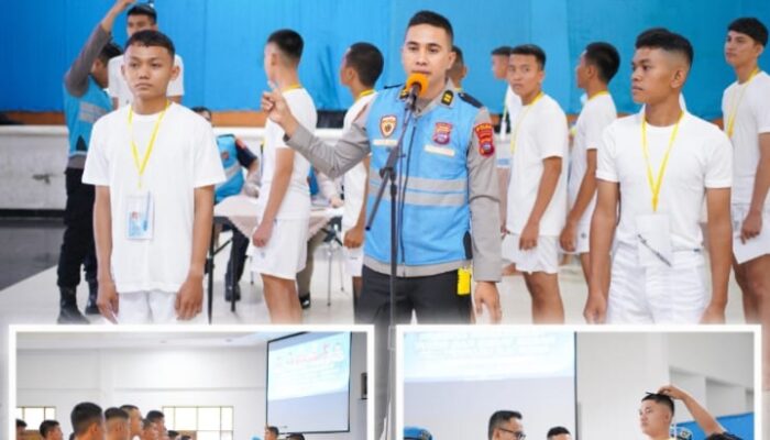 Rikkes Tahap I Taruna/i Akpol 2026 Panda Polda Sumbar Berjalan Lancar, 147 Peserta Ikuti Seleksi