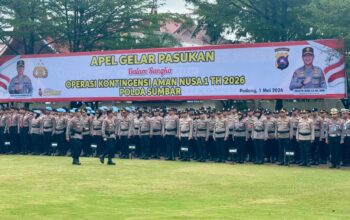 Wakapolda Sumbar Instruksikan Pendekatan Humanis dalam Pengamanan Hari Buruh