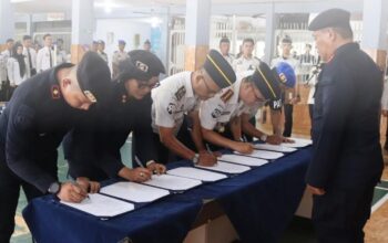 Rutan Padang Ikuti Apel Ikrar Pemasyarakatan dan Gelar Razia Gabungan Bersama APH