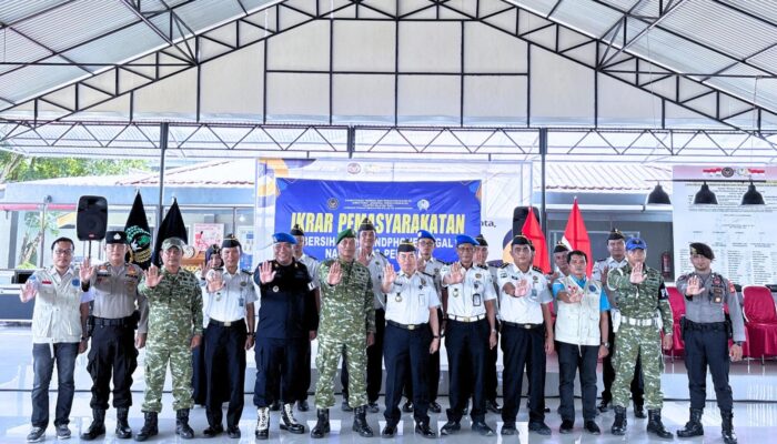 APEL IKRAR PEMASYARAKATAN, LAPAS BANGKINANG TEGASKAN KOMITMEN BEBAS HANDPHONE ILEGAL, NARKOBA, DAN PENIPUAN