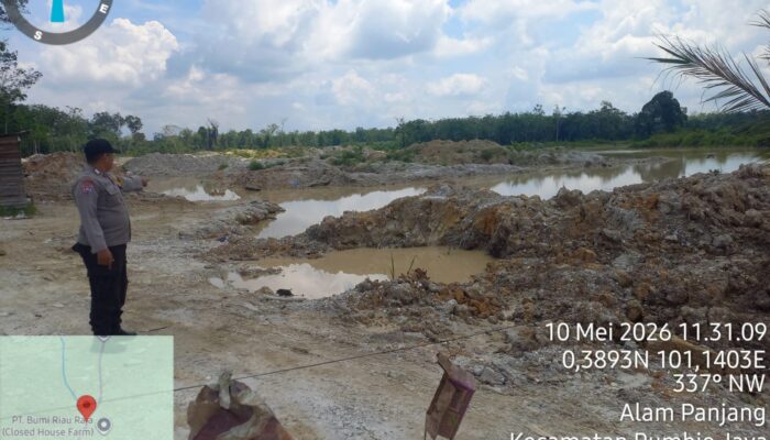 Pengecekan Lokasi Galian C Desa Simpang Petai Temukan Tidak Ada Aktivitas, Lokasi Sudah Tutup Sejak Lama