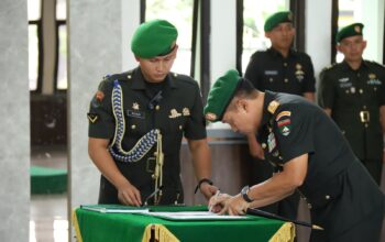 Kodam XIX Tuanku Tambusai Gelar Sertijab Empat Jabatan Strategis, Pangdam Tekankan Loyalitas dan Integritas