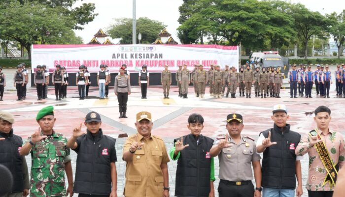 Sinergi Total untuk Menutup Ruang Gerak Sindikat Narkoba, Pemkab dan Polres Rohul Kukuhkan Satgas serta Kampung Anti Narkoba 2026