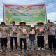 Dukung Ketahanan Pangan Nasional, Kapolsek Bukit Kapur Dan Jajarannya Tanam Jagung Pipil Di Lahan Seluas Satu Hektar