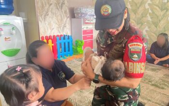 Kodam XIX Tuanku Tambusai Kawal Pencegahan Stunting, Babinsa Pantau 8 Balita dan Bayi di Lapas Perempuan Pekanbaru