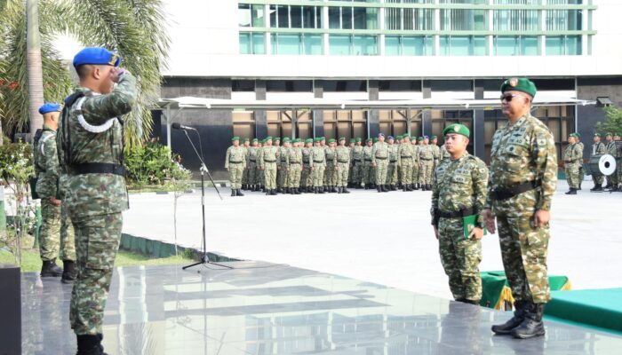 Kodam XIX/Tuanku Tambusai Gelar Upacara Harkitnas Ke-118, Kasdam Tekankan Semangat Persatuan dan Pengabdian