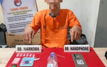 Sat Narkoba Polres Kampar Tangkap Pengedar Narkoba Dari Desa Lubuk Siam