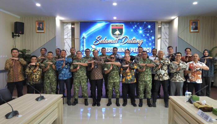Kodam XIX/Tuanku Tambusai Perkuat Pengamanan Obvitnas, Pertamina Datangi Makodam di Pekanbaru
