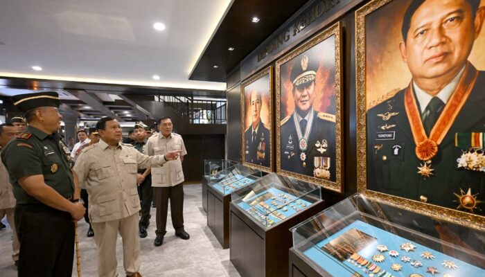 Presiden RI Resmikan Museum dan Perpustakaan Seskoad serta Berikan Taklimat kepada 1.095 Pasis TNI-Polri