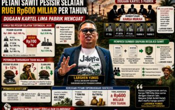 Praktik Kartel Sawit di Pesisir Selatan, Relawan Prabowo Gibran: “Negara Tidak Boleh Kalah dari Mafia Harga Sawit”