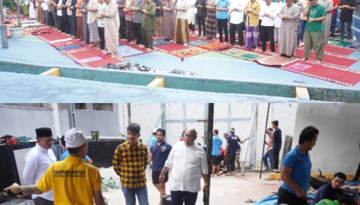 Rutan Kelas I Pekanbaru Gelar Shalat Idul Adha dan Penyembelihan Hewan Kurban, Wujudkan Kebersamaan dan Kepedulian