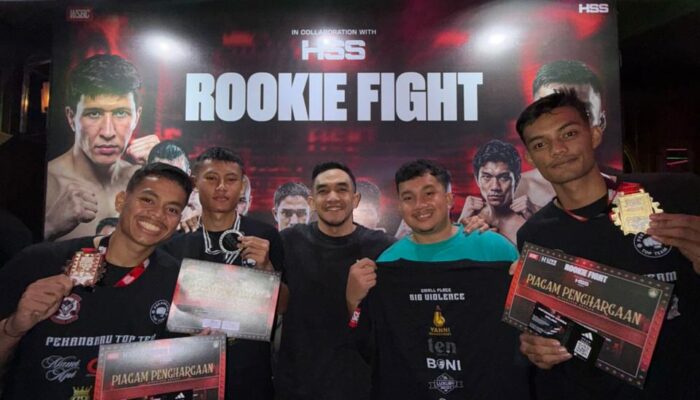 Pekanbaru Top Team Raih 2 kemenangan di ROOKIE FIGHT Jakarta