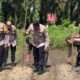 Polsek Ujung Batu kembali menjalankan Progam Pemerintah Untuk Ketahanan Pangan Di Desa Sukadamai