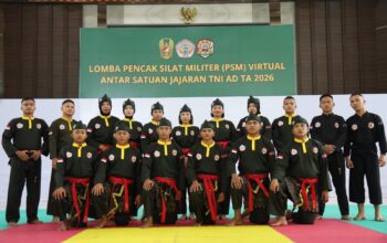 Atlet PSM Kodam XIX/Tuanku Tambusai Raih Juara II Lomba Pencak Silat Militer Virtual TNI AD TA 2026