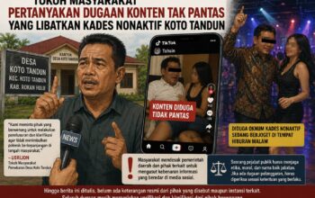 Tokoh Masyarakat Pertanyakan Dugaan Konten Tak Pantas yang Libatkan Kades Nonaktif Koto Tandun
