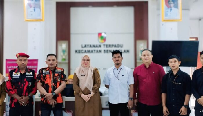 KOTI Mahatidana Kota Pekanbaru Jalin Silaturahmi dan Audiensi dengan Camat Senapelan
