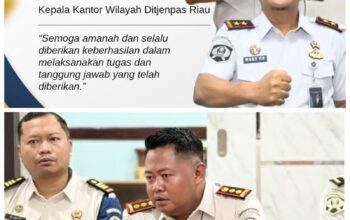 Keluarga Besar Lapas Kelas IIA Bagansiapiapi Mengucapkan Selamat dan Sukses kepada Rudy Fernando Sianturi sebagai Kakanwil Ditjenpas Riau