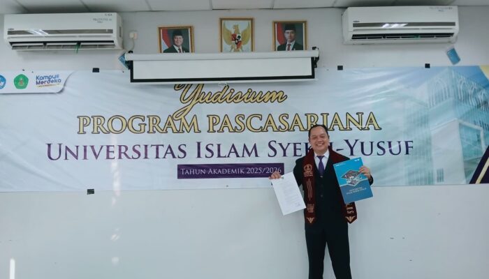 Salah Satu Personil Samapta Polda Riau Mendapat Predikat Lulusan Terbaik di Universitas Syekh Yusuf Tangerang