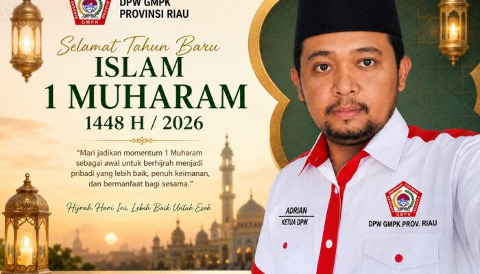 DPW GMPK Riau: Momentum 1 Muharram Waktu Tepat Berhijrah Melawan Korupsi dan Perbaiki Diri