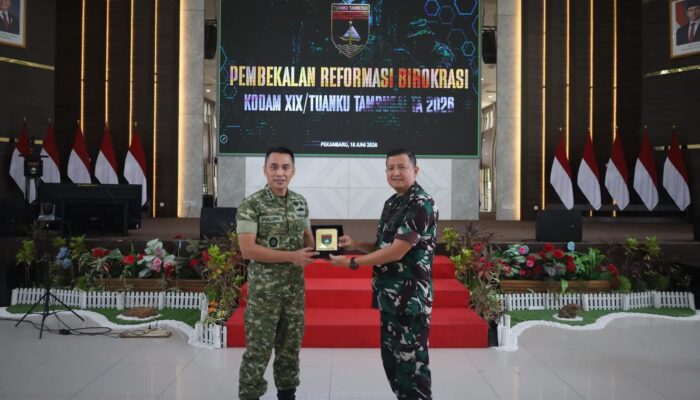 Kodam XIX/TT Genjot Zona Integritas, Satker Didorong Raih WBK