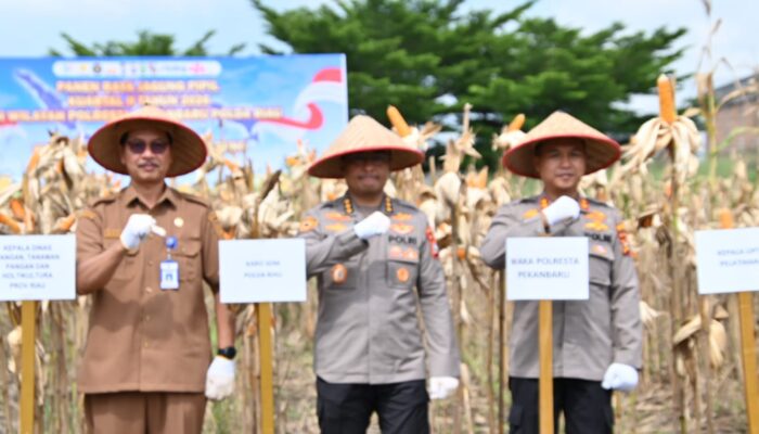 Polda Riau Dukung Swasembada Jagung, Karo SDM: Polri Hadir sebagai Penggerak Kolaborasi Ketahanan Pangan