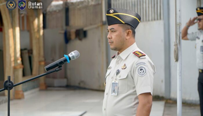 Apel Pagi, Karutan Dumai Tekankan Disiplin dan Pelayanan Prima kepada Masyarakat