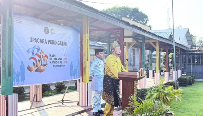 AYAH WAJIB HADIR, LAPAS BANGKINANG GELAR UPACARA PERINGATAN HARI KELUARGA NASIONAL KE-33 TAHUN 2026