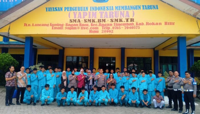 Kapolsek Bagan Sinembah Beri Edukasi Bahaya Narkoba di SMK Yapim Taruna, Ajak Siswa Kejar Cita-Cita dan Jauhi Pergaulan Negatif