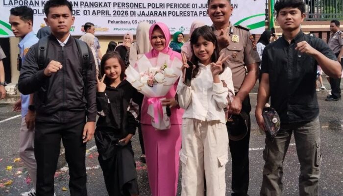 Ketua DPW GMPK Riau Ucapkan Selamat Atas Kenaikan Pangkat Putra Adin Mardeka Menjadi AKP