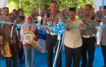Dirlantas Polda Sumbar Resmikan Rumah Hasil Bedah Rumah dalam Rangka Hari Bhayangkara ke-80