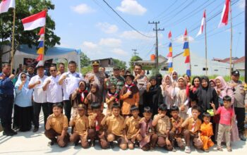 Resmikan Jembatan Merah Putih Presisi Tahap II, Polresta Pekanbaru Perkuat Akses Warga dan Wujudkan Polri Hadir untuk Masyarakat