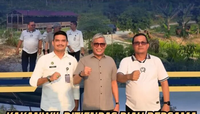 Kakanwil Ditjenpas Riau Bersama Anggota Komisi XIII DPR RI Tinjau Program Ketahanan Pangan di Rutan Kelas I Pekanbaru