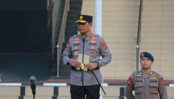Kapolda Sumbar Irjen Pol Djati Wiyoto Abadhy Pimpin Apel Perdana; Layani Masyarakat dengan Humanis