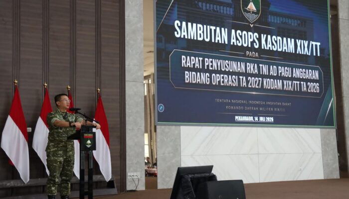 Kodam XIX Tuanku Tambusai Matangkan RKA Bidang Operasi TA 2027, Perkuat Perencanaan Anggaran yang Tepat Sasaran