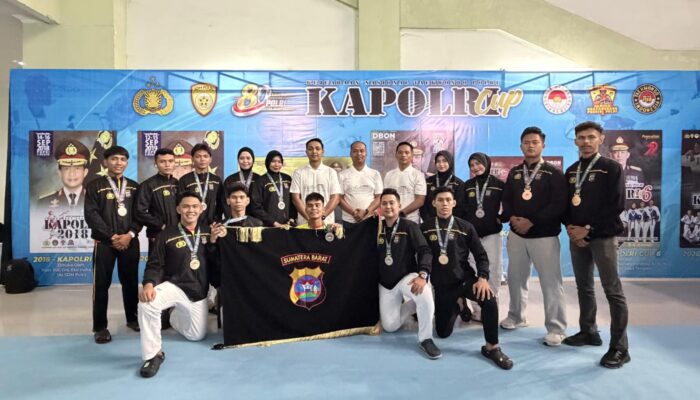 Atlet Taekwondo Polda Sumbar Sabet 16 Medali di Kapolri Cup 2026