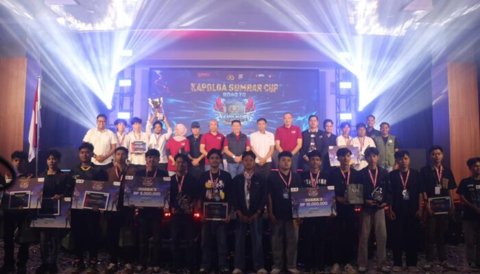 Wakapolda Sumbar Tutup Esports Kapolda Sumbar 2026, Juara Siap Wakili Sumbar di Tingkat Nasional