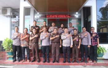 Kapolresta Bukittinggi Pererat Sinergitas Melalui Silaturahmi ke Kejaksaan Negeri Bukittinggi