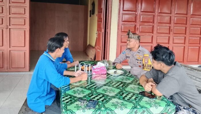 Polsek Tandun Perkuat Sinergitas dengan Warga Lewat Jumat Curhat, Ajak Masyarakat Jaga Kamtibmas dan Cegah Karhutla