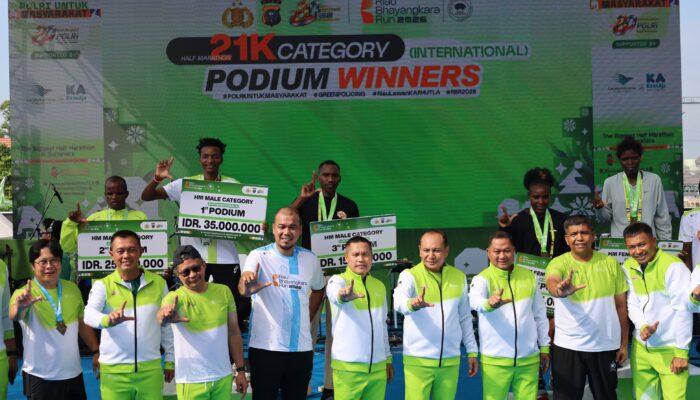 Kodam XIX Tuanku Tambusai Dukung Green Policing, Riau Bhayangkara Run 2026 Satukan TNI, Polri dan Masyarakat