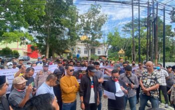 Aspirasi Memuncak, Aliansi Tokoh dan Masyarakat Danau Rambai Serahkan Surat Tuntutan kepada PT Agrinas Palma Nusantara