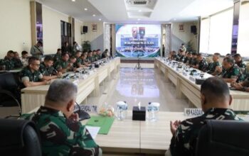 Kodam XIX/Tuanku Tambusai Mantapkan Pengendalian Program dan Anggaran 2026 Bersama Tim Dalproggar TNI AD