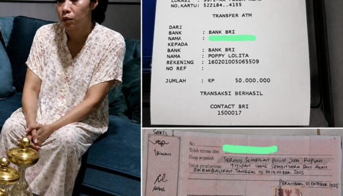 Di duga Popy Pegawai di Sekwan Provinsi Riau Gelapkan Uang Rekan Bisnis